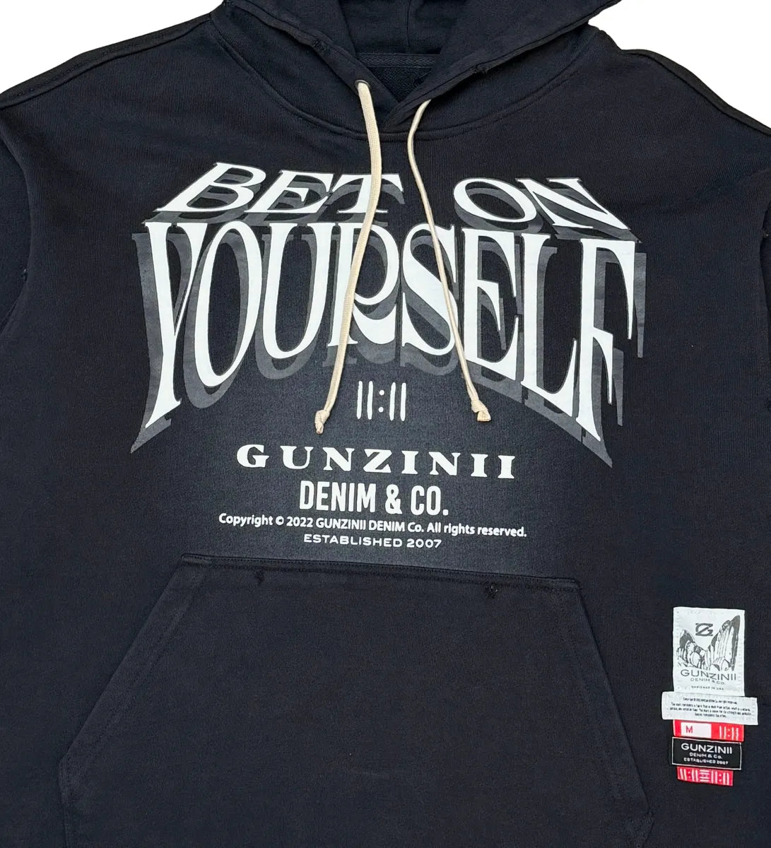 Men's Bet On Yourself Pull Over Hoodie Gunzinii - Tops and Bottoms USA