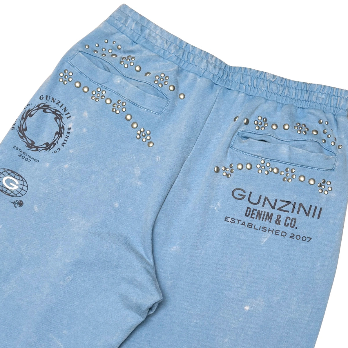Gunzinii Men's Studded Graphic Jogger Set