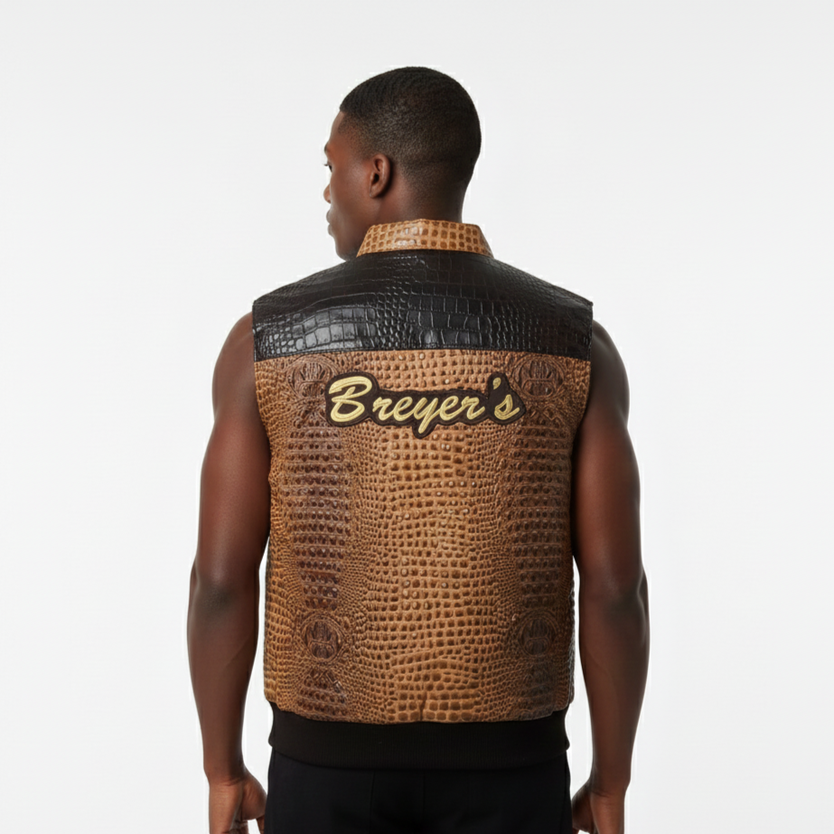 Breyer's Special Edition Leather Puffer Vest