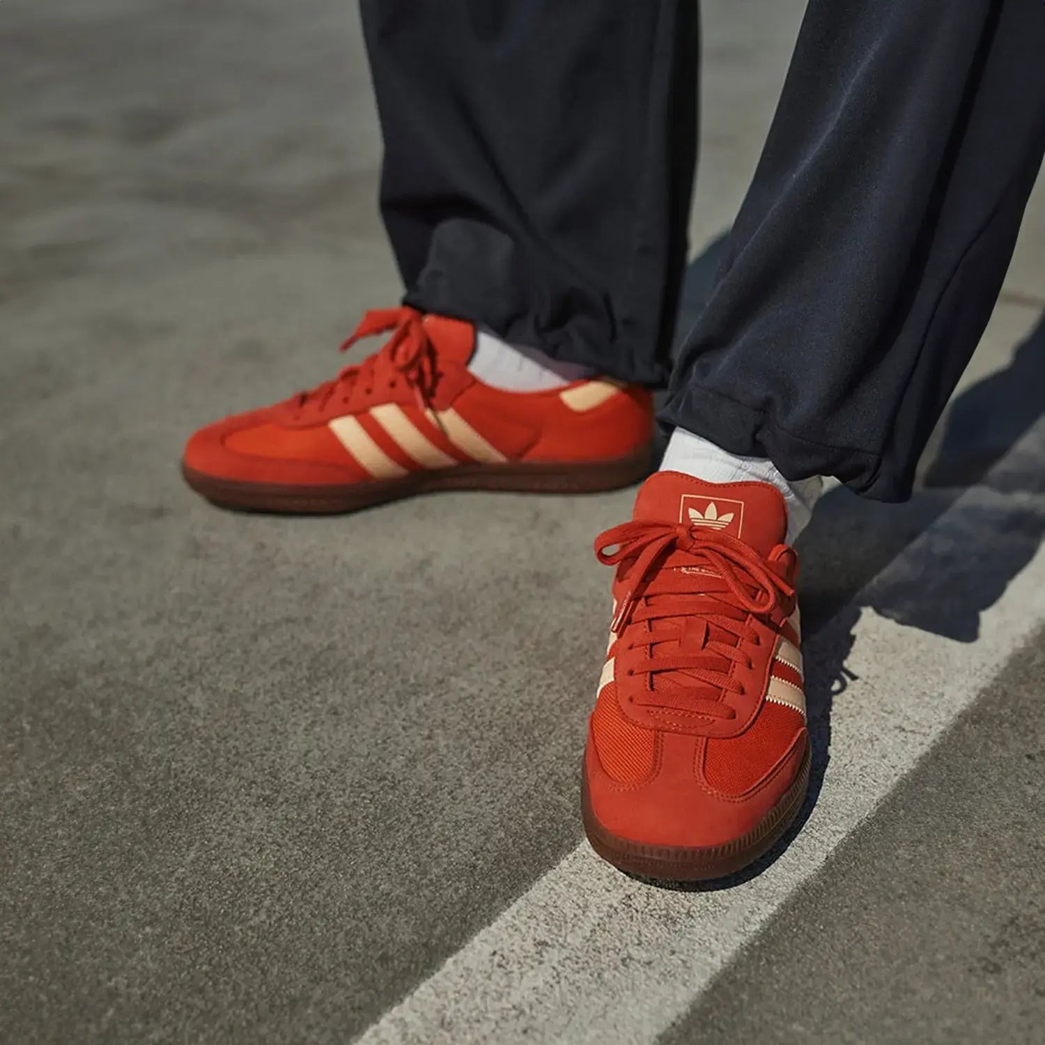 adidas Men's Originals Samba OG "Collegiate Orange" adidas Men's Originals Samba OG "Collegiate Orange"