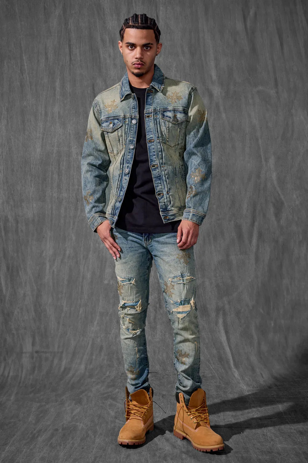 Men's Limelight Denim Trucker Jacket
