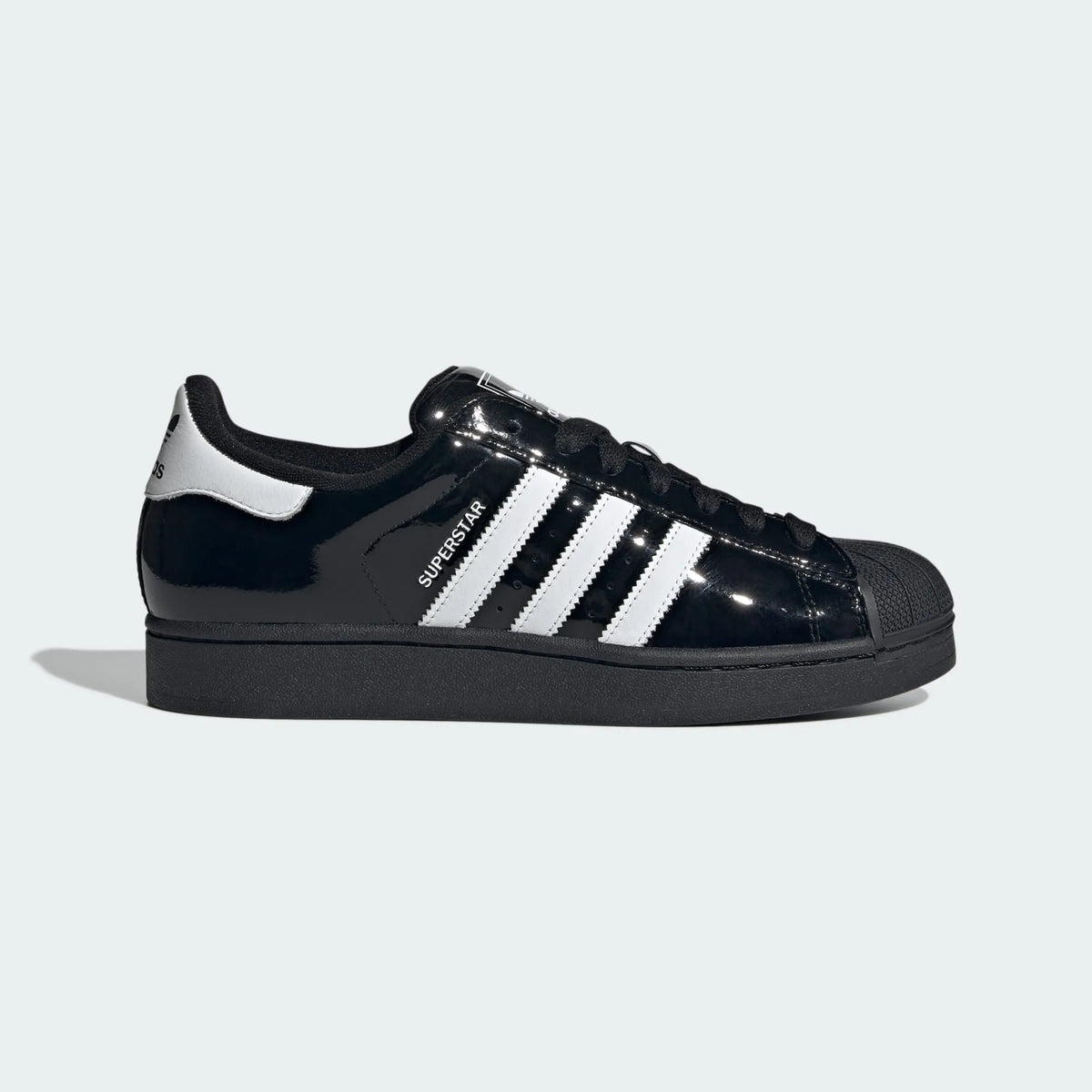 adidas Originals Superstar II Core Black/White Men's Shoes, Size: 13