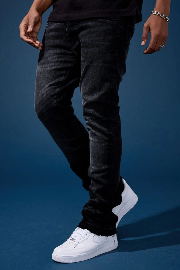 Men's Super Skinny Red Hook Denim Martin Stacked