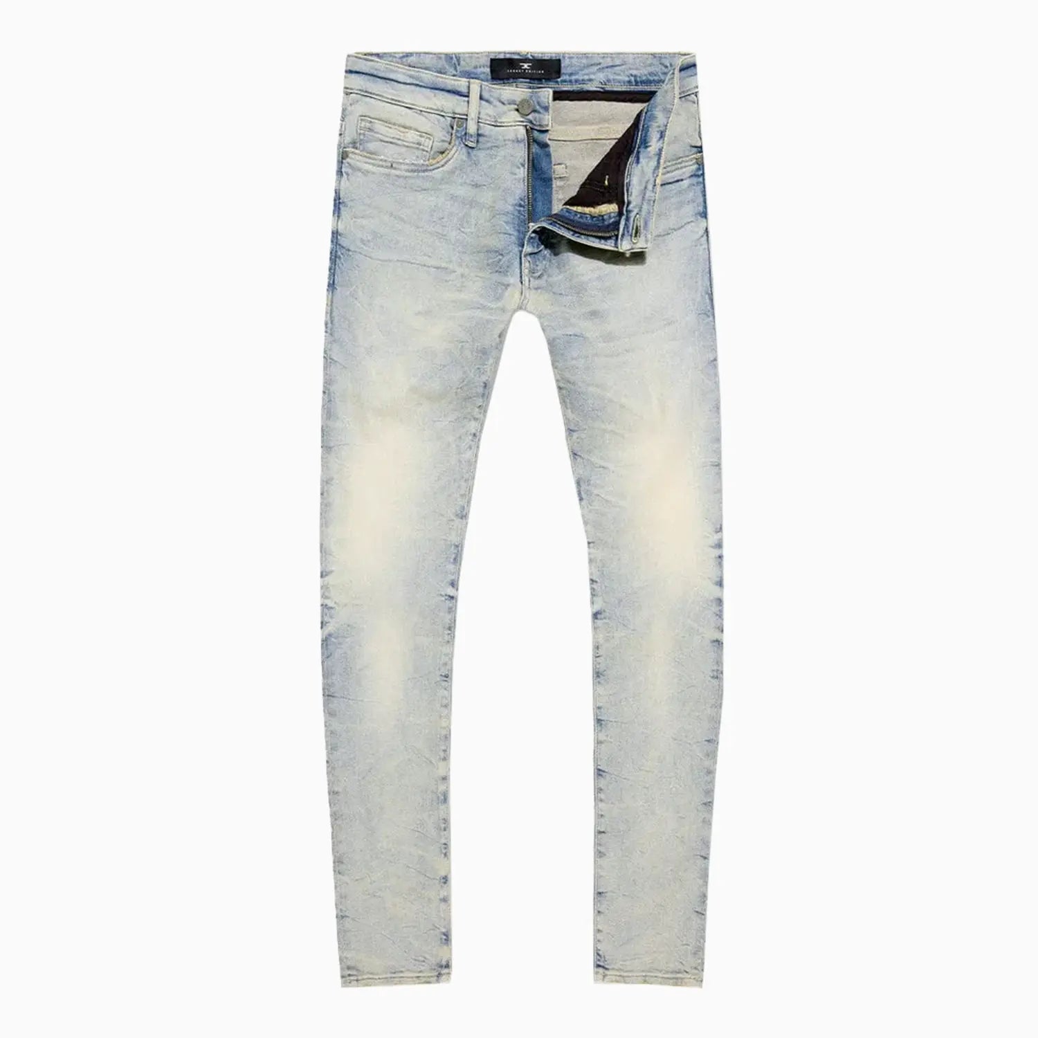 Men's Slim Taper Fit Alexander Pure Denim Pant Jordan Craig - Tops and Bottoms USA