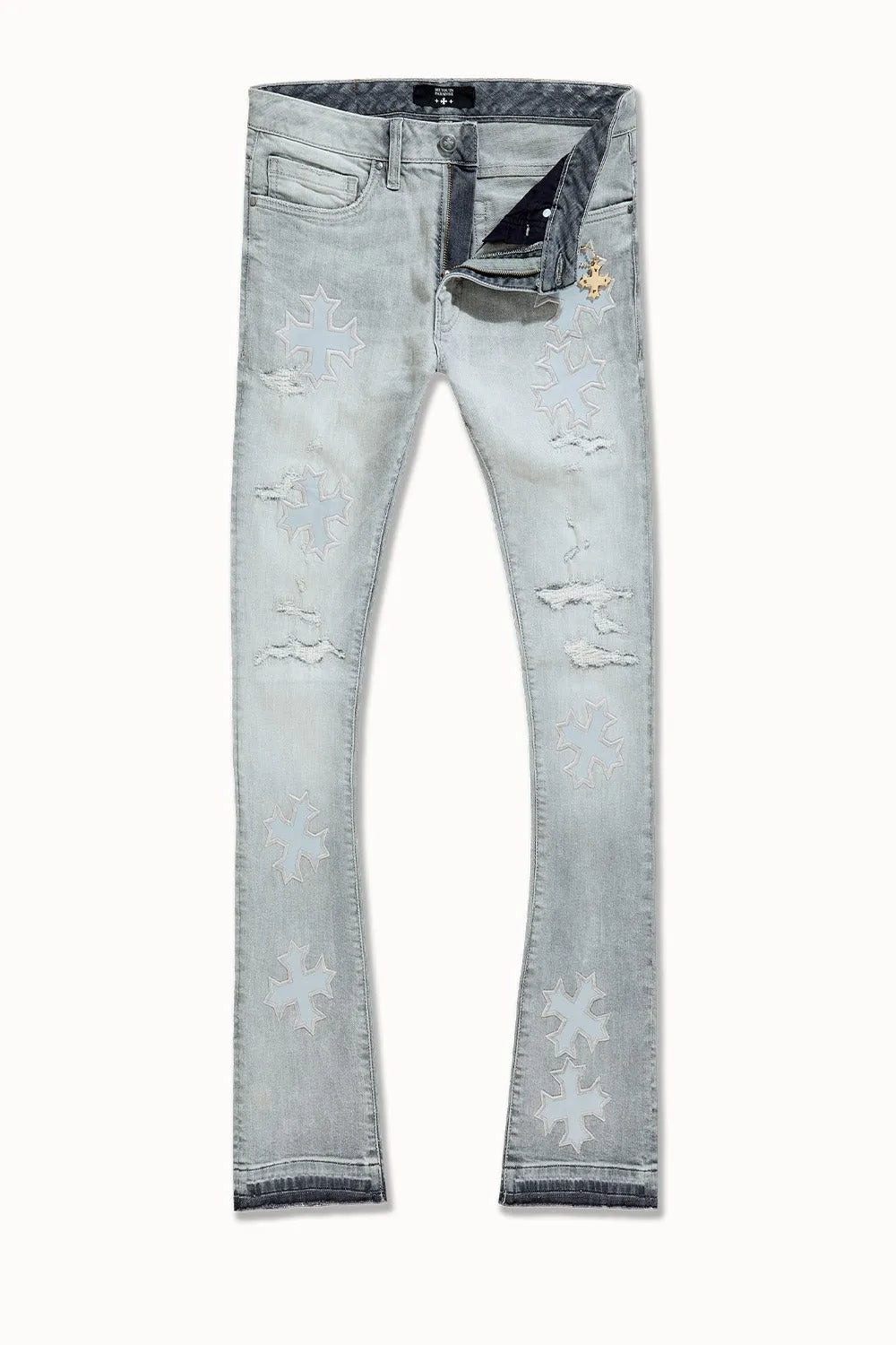 Men's Super Skinny Stacked Eden Denim Pant