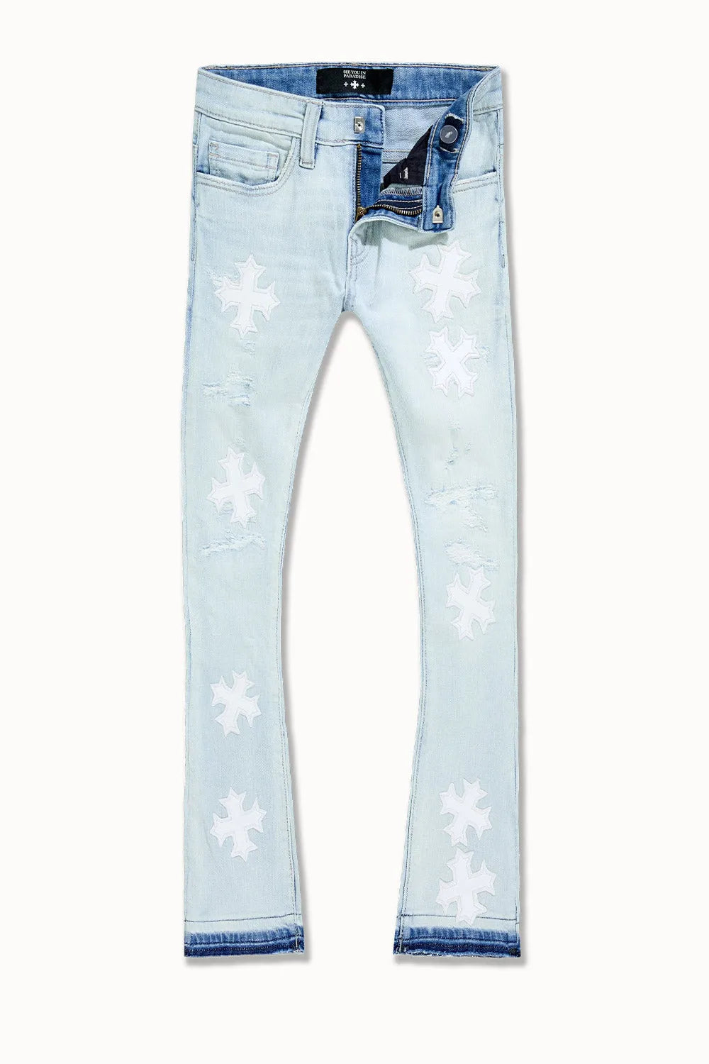 Kid's Super Skinny Stacked Eden Denim Pant