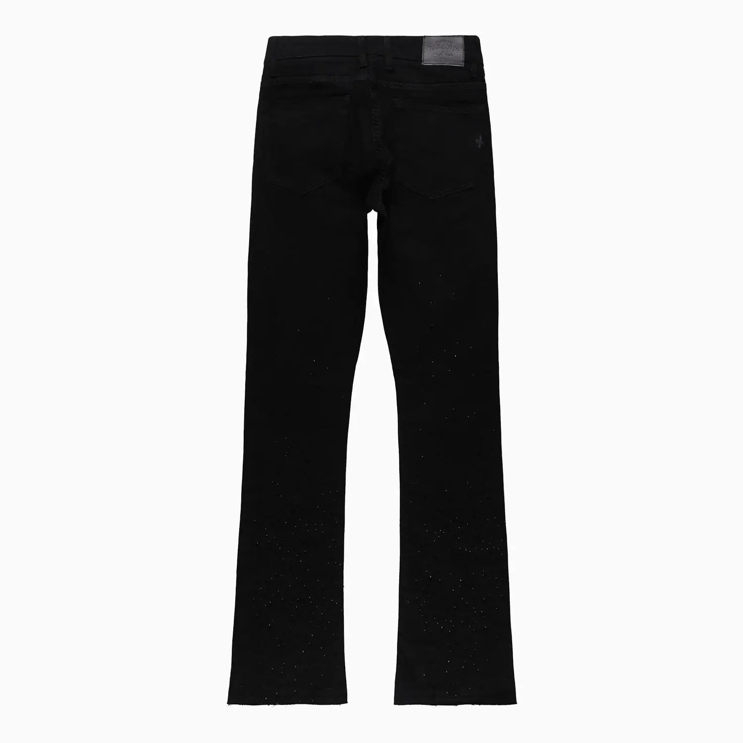 Men's Rhinestones Stacked Jean Pant Jordan Craig - Tops and Bottoms USA