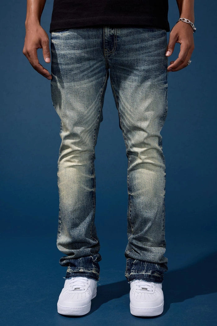 Men's Super Skinny Red Hook Denim Martin Stacked