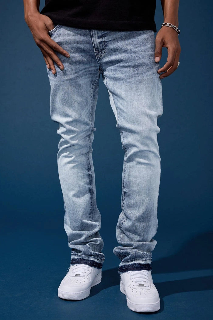 Men's Super Skinny Red Hook Denim Martin Stacked