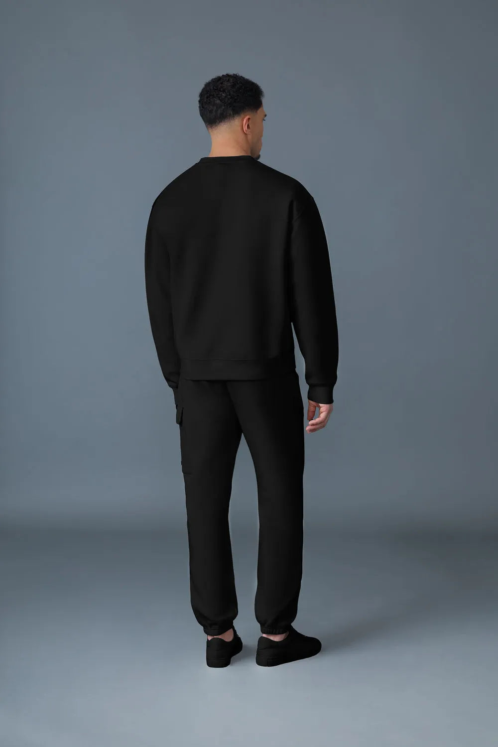 Men's JULIUS Double-Face Jersey Logo Sweatshirt