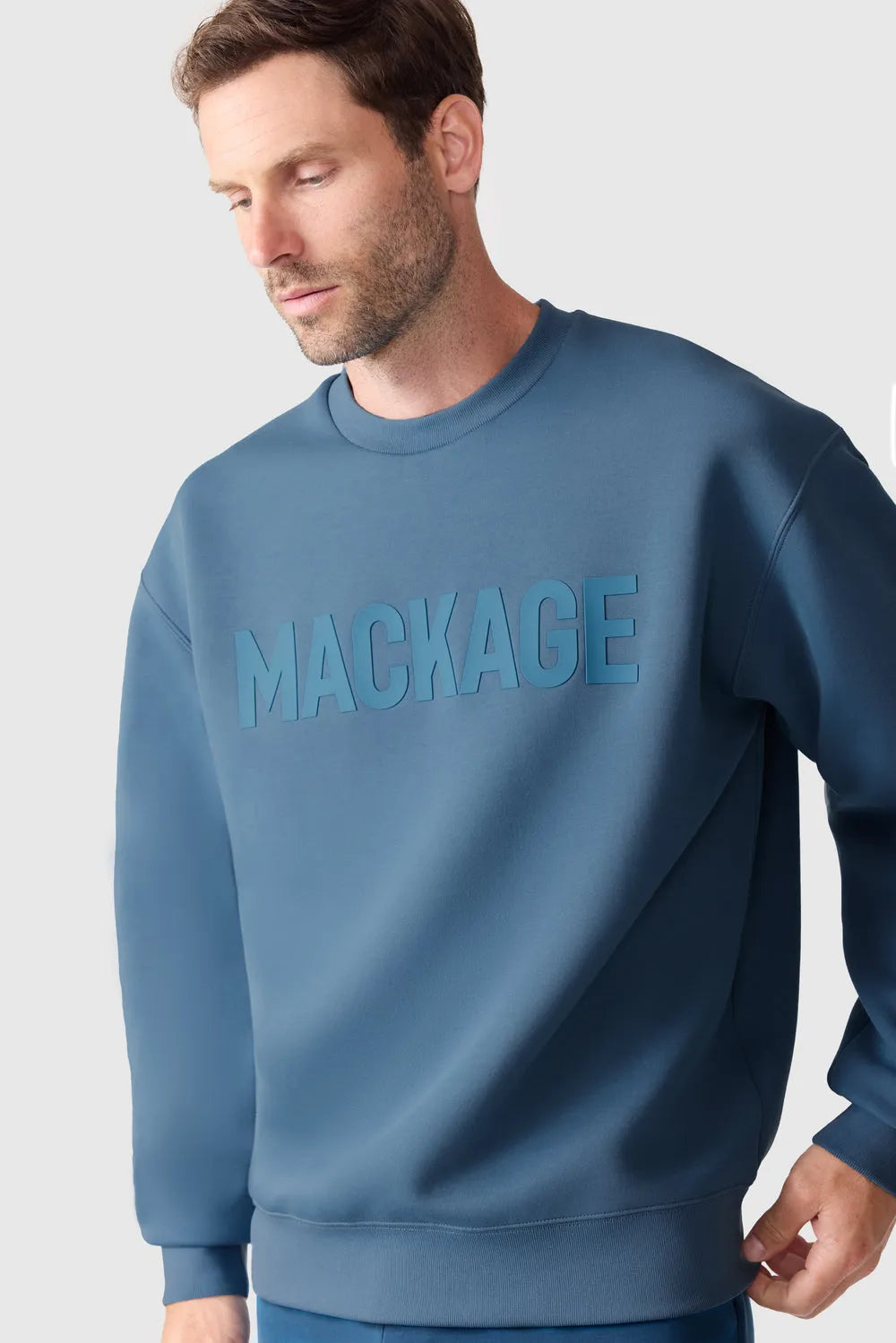 Men's JULIUS Double-Face Jersey Logo Sweatshirt