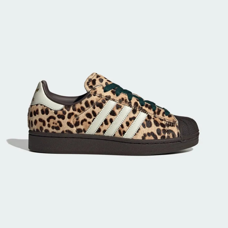 Women's Superstar II "Leopard Dark Brown Ivory"