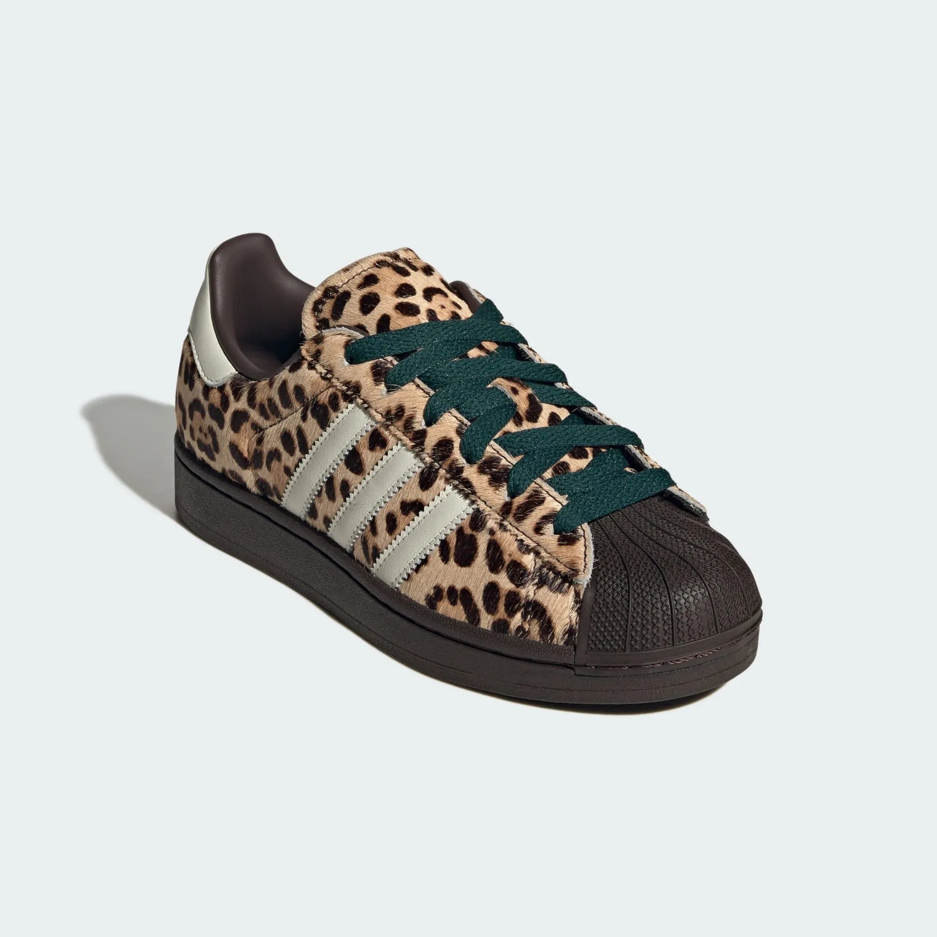 Women's Superstar II "Leopard Dark Brown Ivory"
