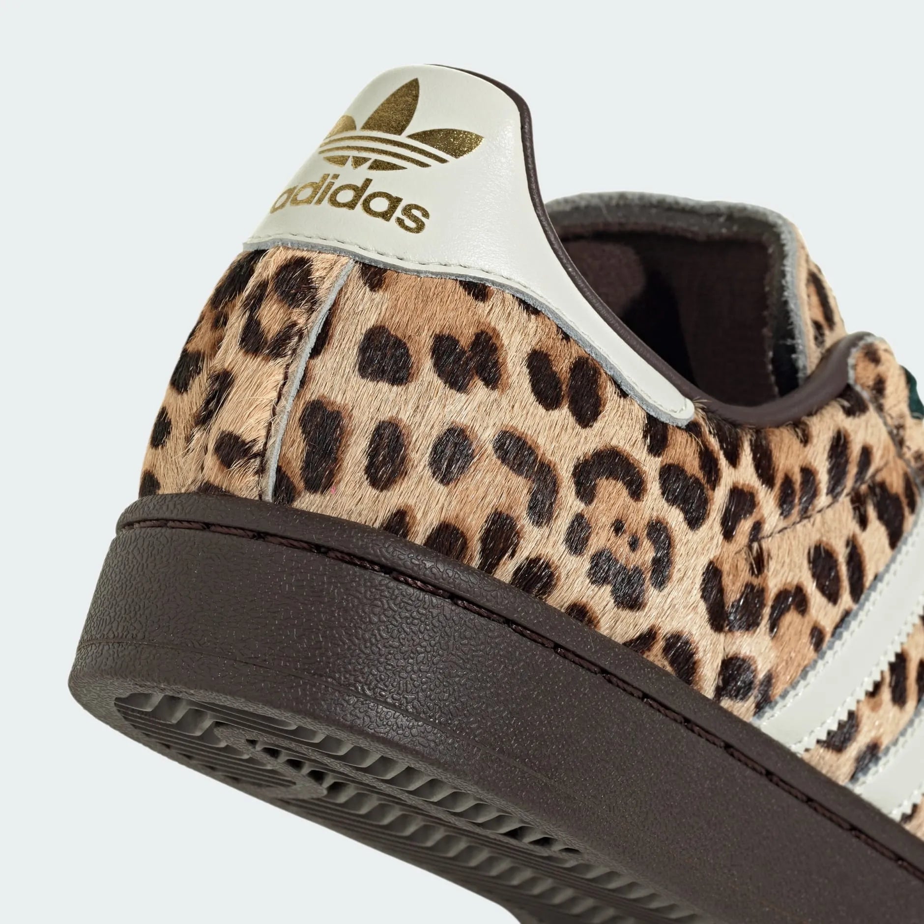 Women's Superstar II "Leopard Dark Brown Ivory"