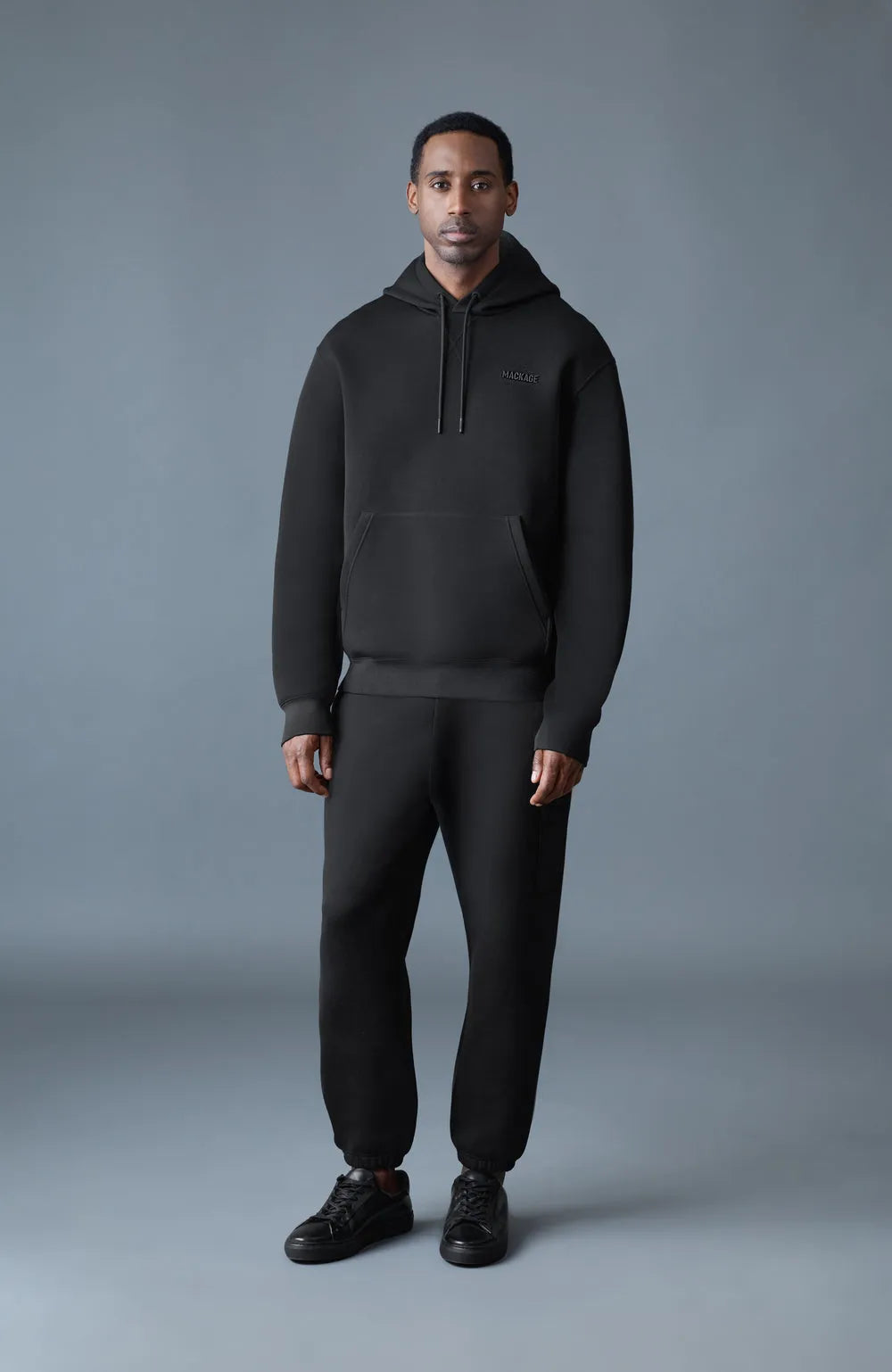 KOLTON Double-Face Jersey Logo Hoodie