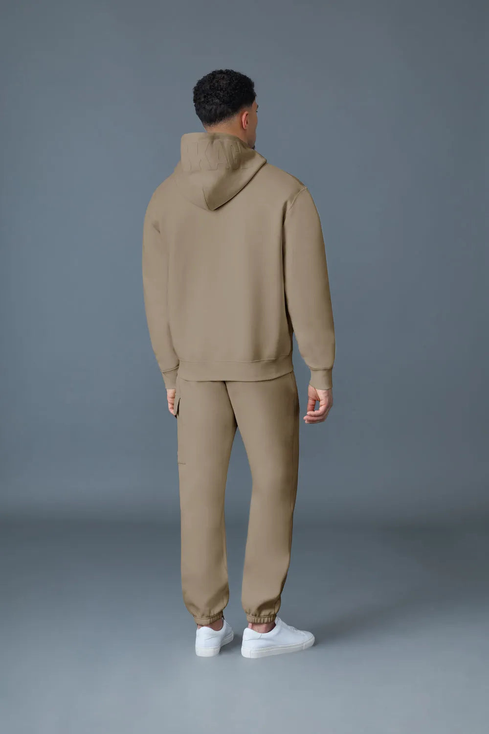 KOLTON Double-Face Jersey Logo Hoodie