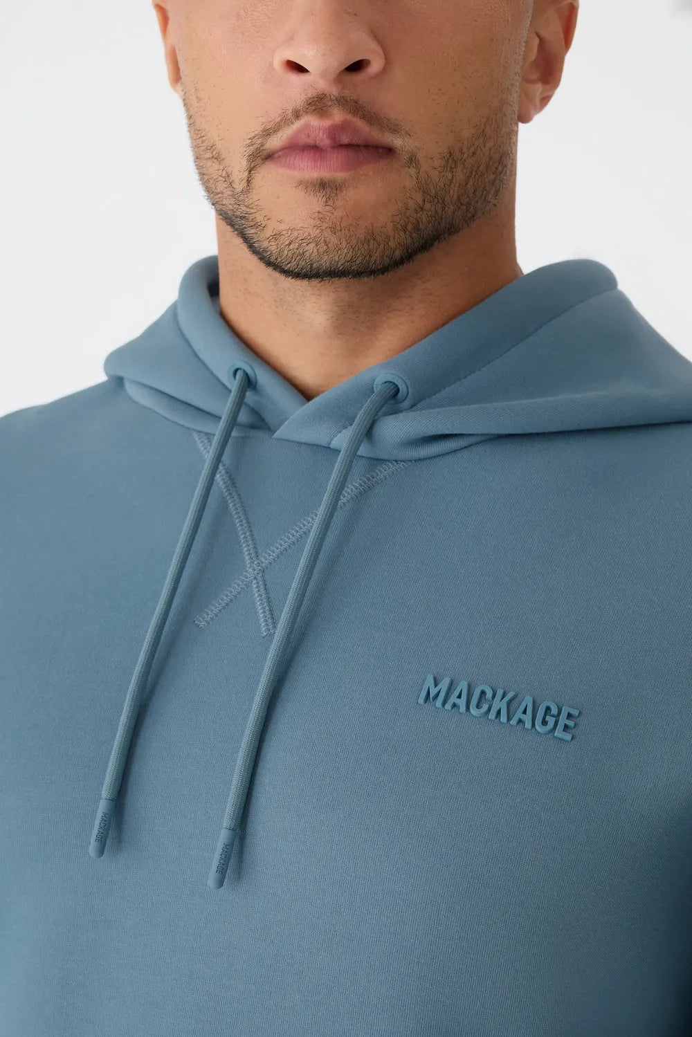 KOLTON Double-Face Jersey Logo Hoodie