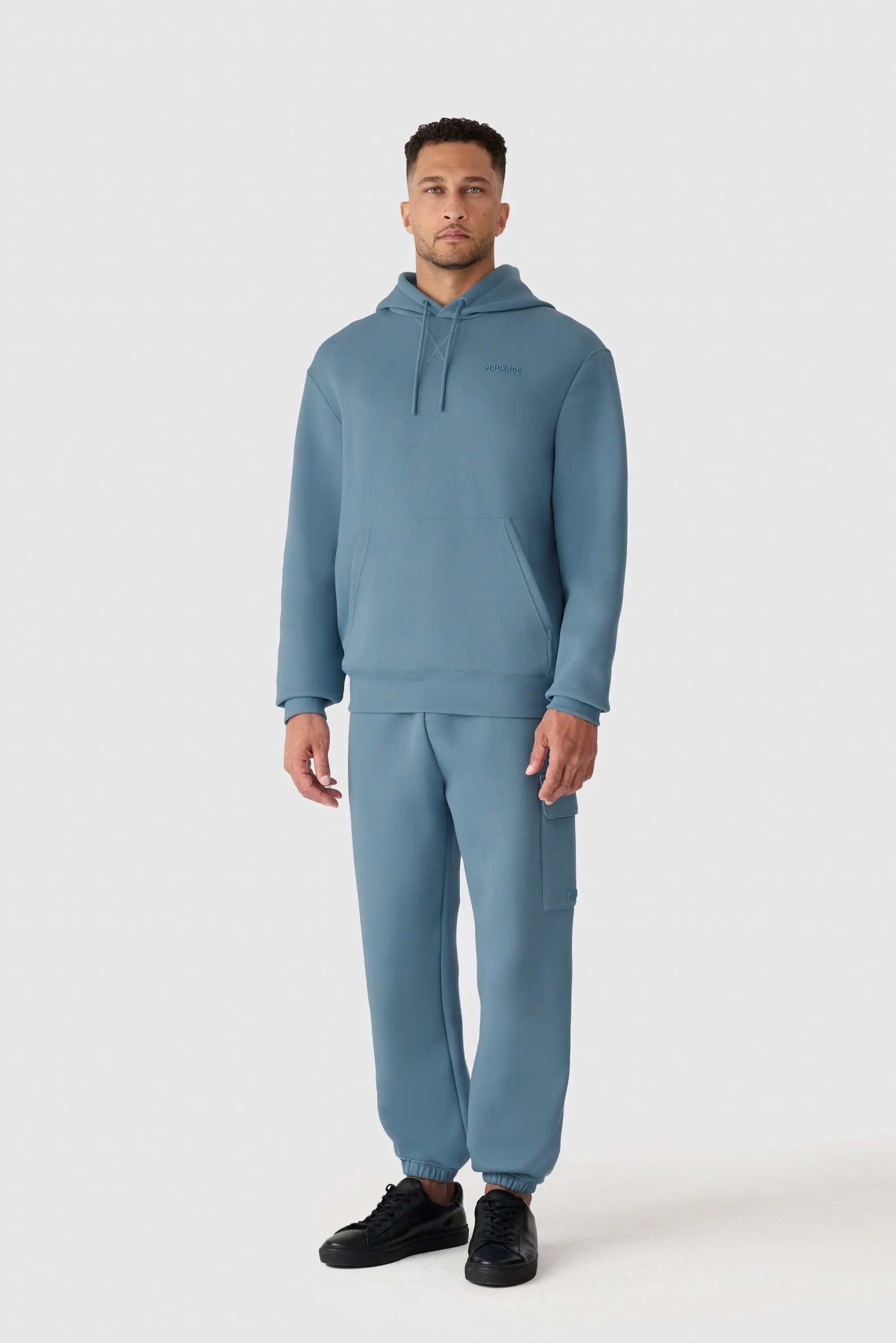 KOLTON Double-Face Jersey Logo Hoodie