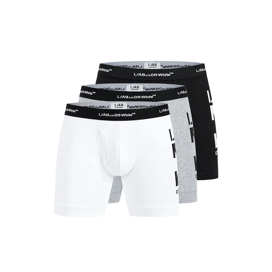 Men's 6 Inch No-Fly Cotton Boxer Brief Pack Of 3