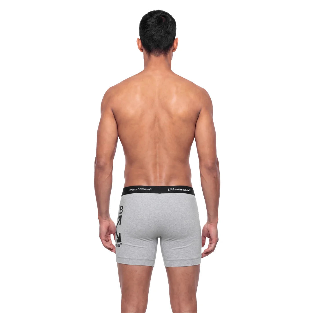 Men's 6 Inch No-Fly Cotton Boxer Brief Pack Of 3