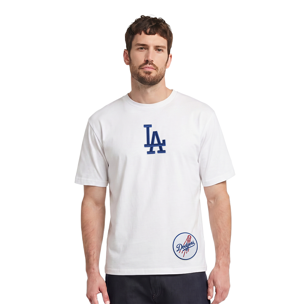 Men's Los Angeles Dodgers MLB Drop Shoulder T-Shirt