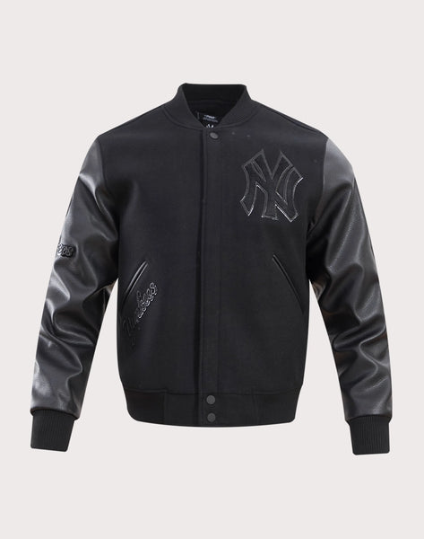 Pro Standard Men's MLB New York Yankees Triple Black Varsity