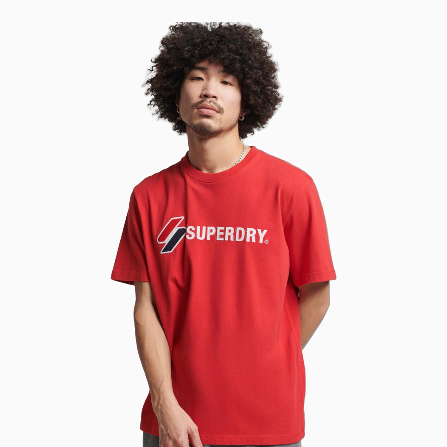 Superdry Men's Applique Logo T Shirt