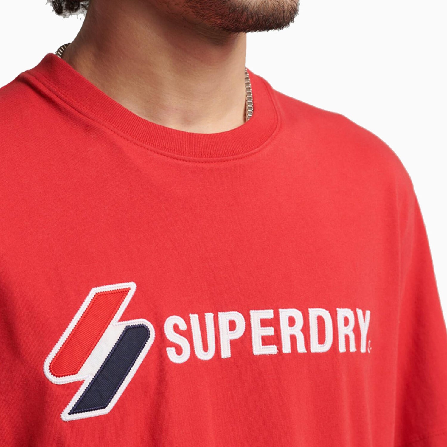 Superdry Men's Applique Logo T Shirt