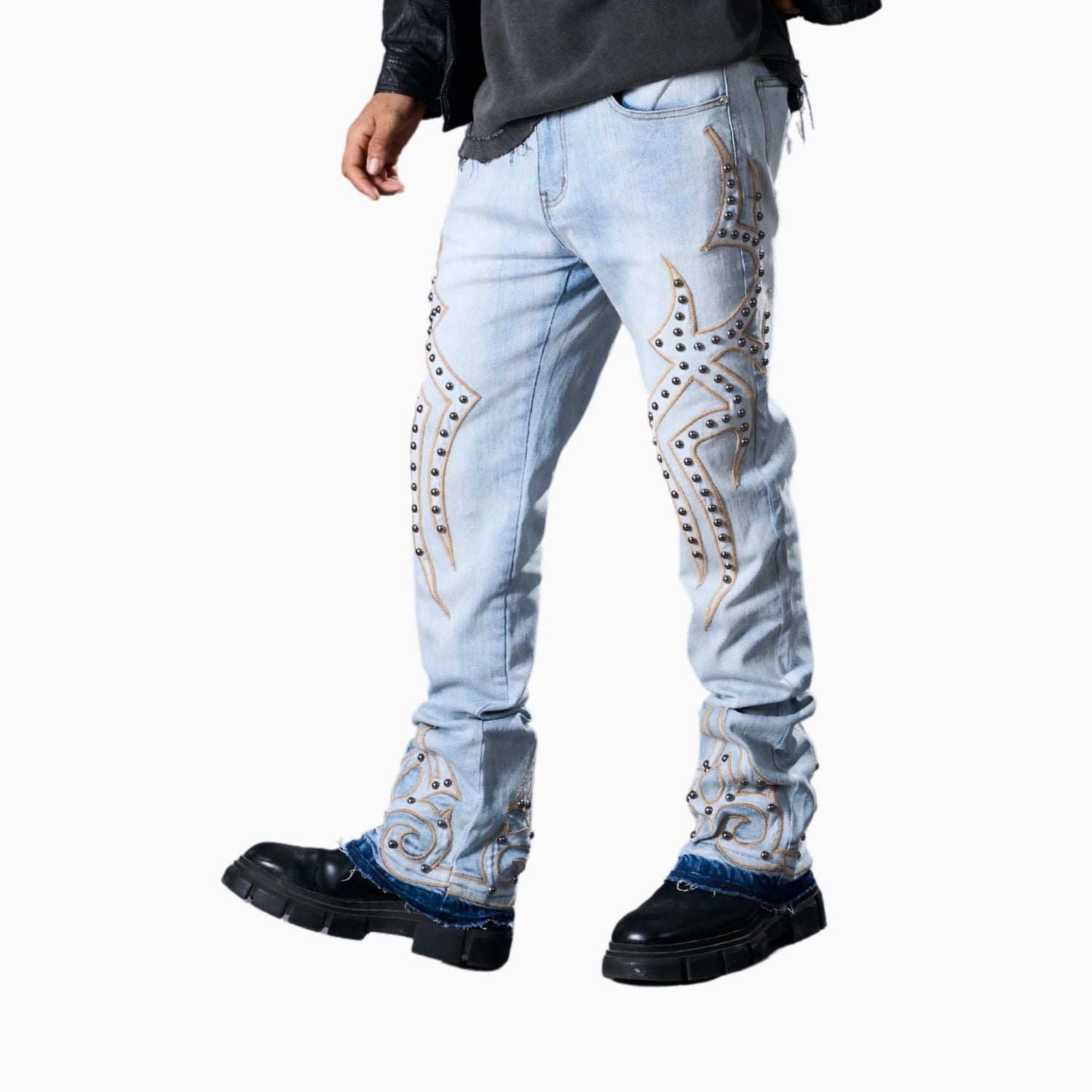Men's Stacked Skinny Jeans Pant