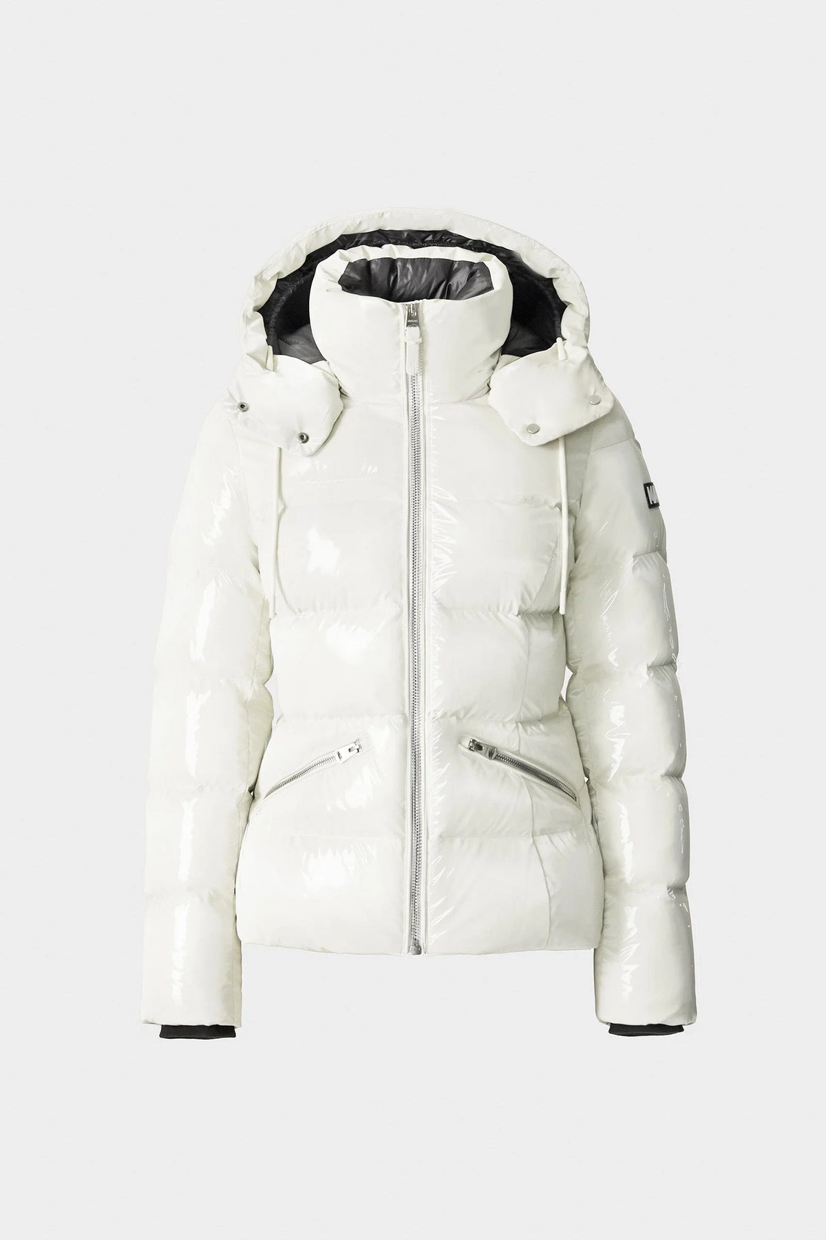 Women's MADALYN-GLO High-Gloss Down Jacket With Removable Hood