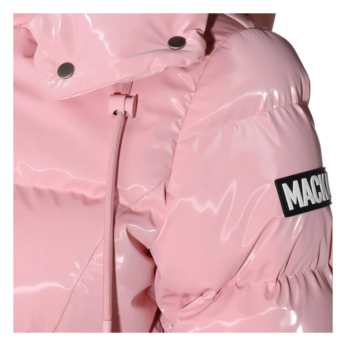 Women's MADALYN-GLO High-Gloss Down Jacket With Removable Hood
