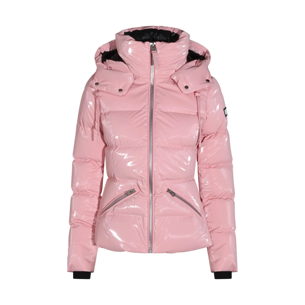 Women's MADALYN-GLO High-Gloss Down Jacket With Removable Hood
