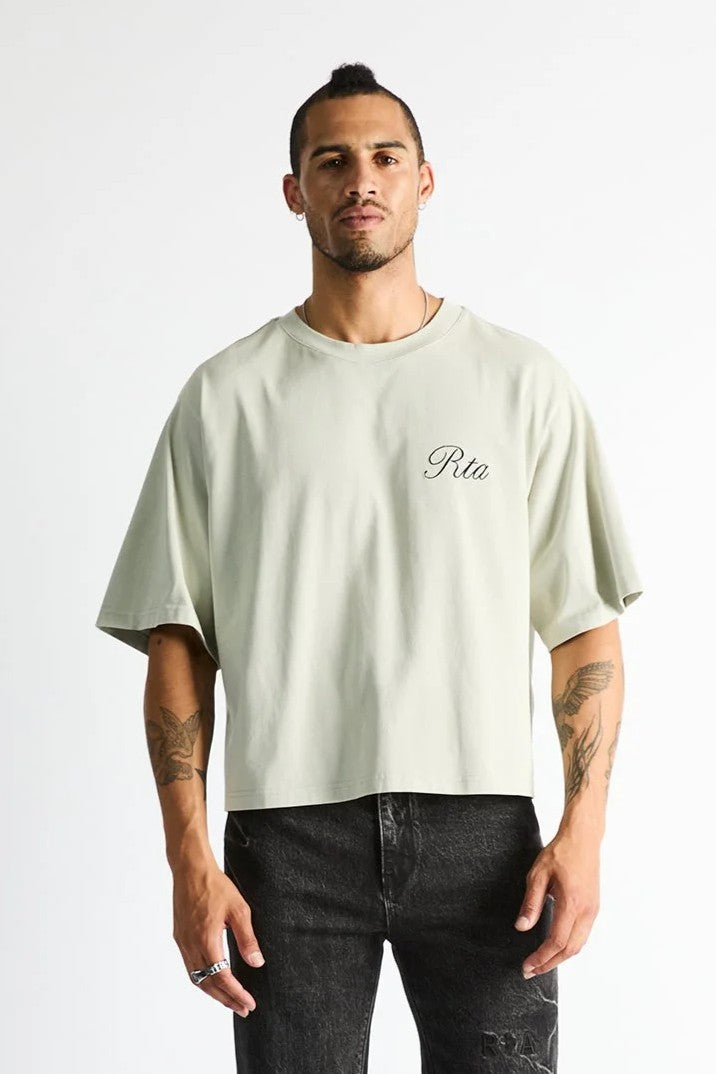 Men's Austin Cropped Oversized T-Shirt