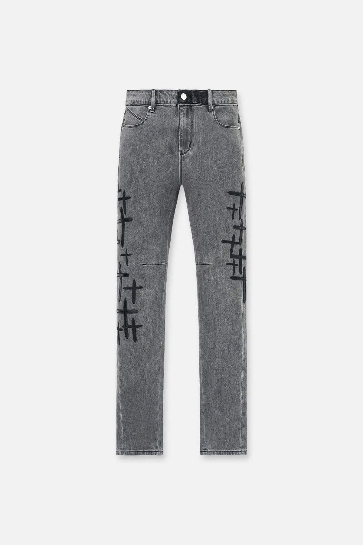 Men's Bryant Cross Patch Denim Jean Pant