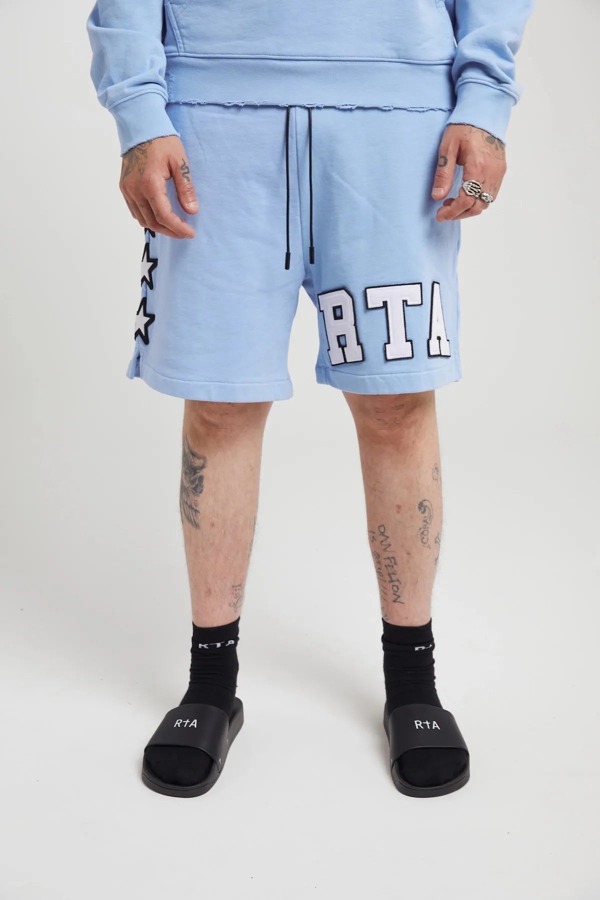 Men's Clyde Sky Blue Collegiate Shorts