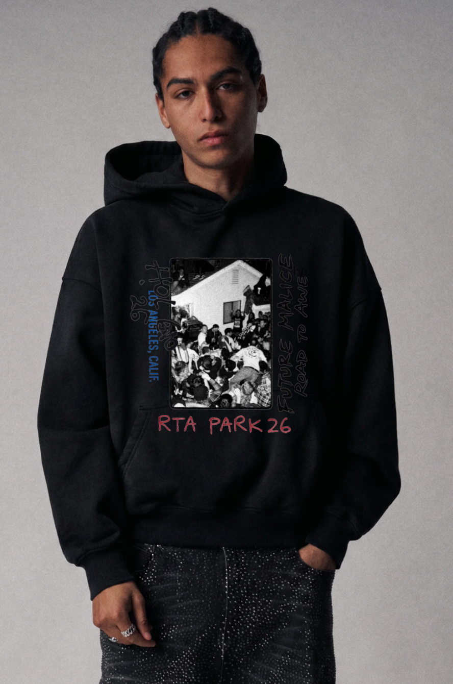 Men's Sairen Cropped Boxy Hoodie