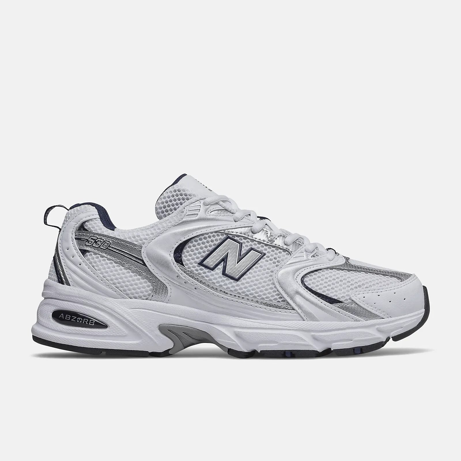 530 "White Natural Indigo" New Balance - Tops and Bottoms USA
