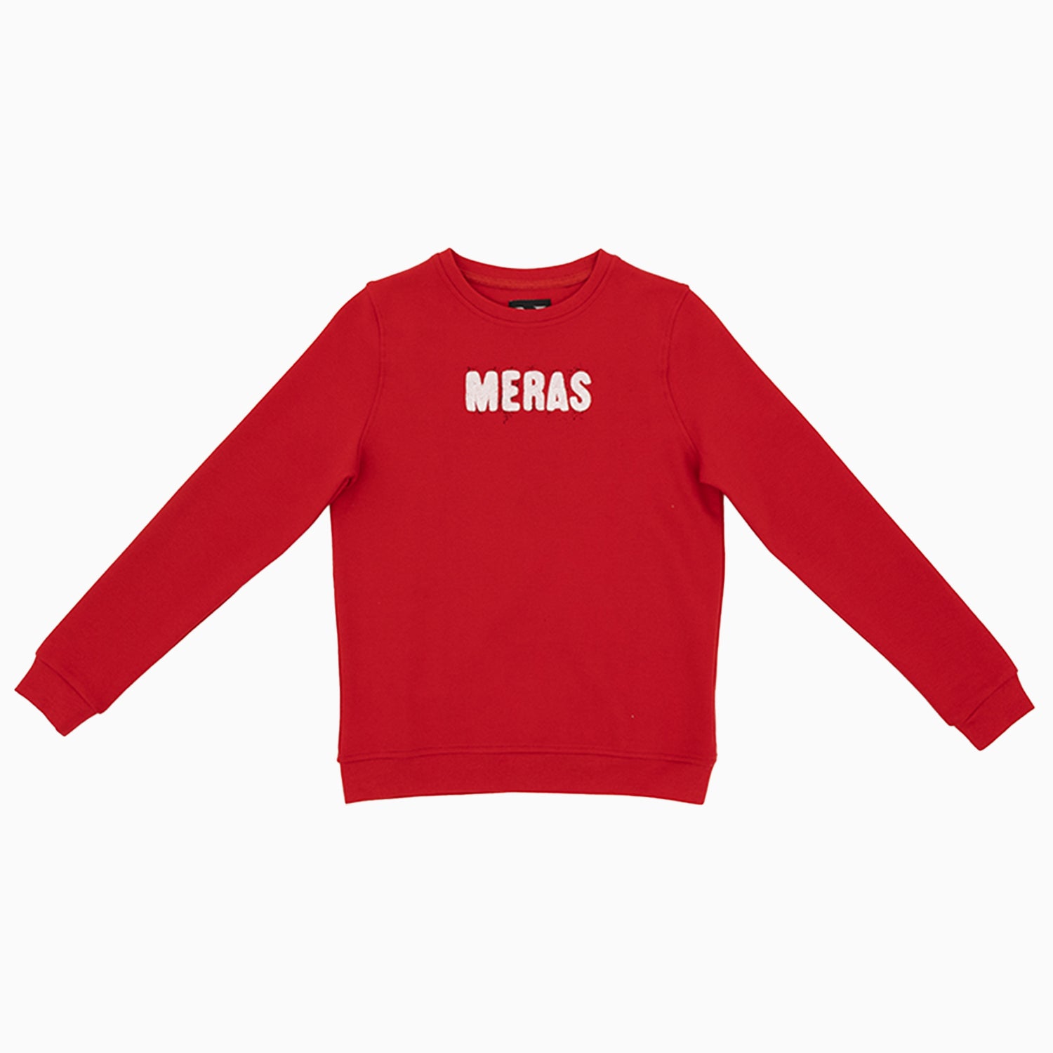 MerasKid_sChenillePatchCrewNeckSweatshirt-mck2307-redwht