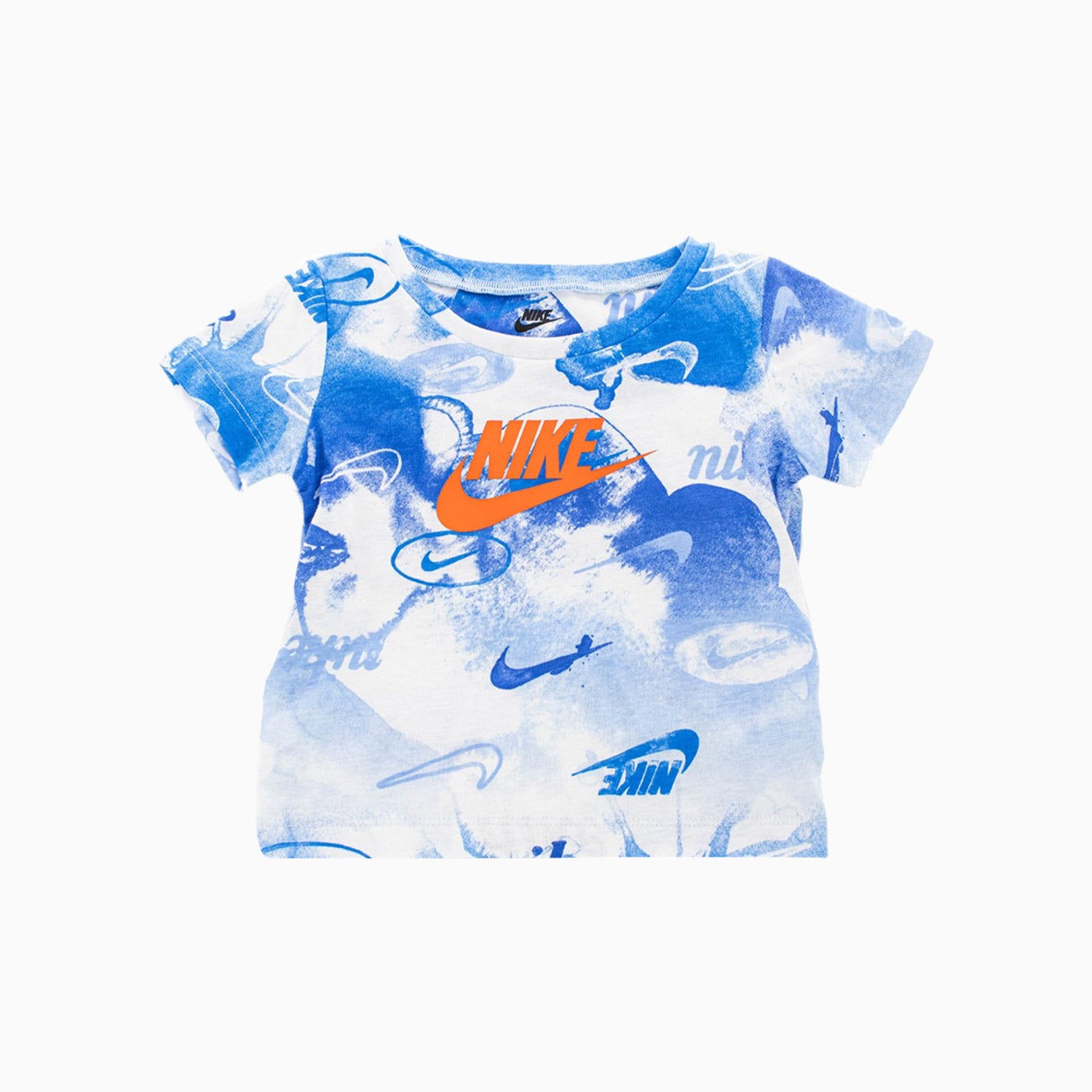 Nike Kid's Sportswear Tie Dye T Shirt And Shorts Outfit