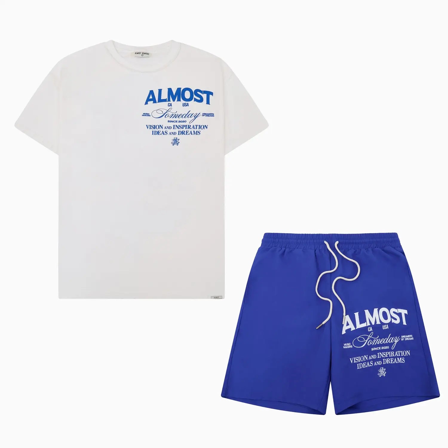 Men's Beverly T-Shirt and Shorts Outfit Almost Someday - Tops and Bottoms USA