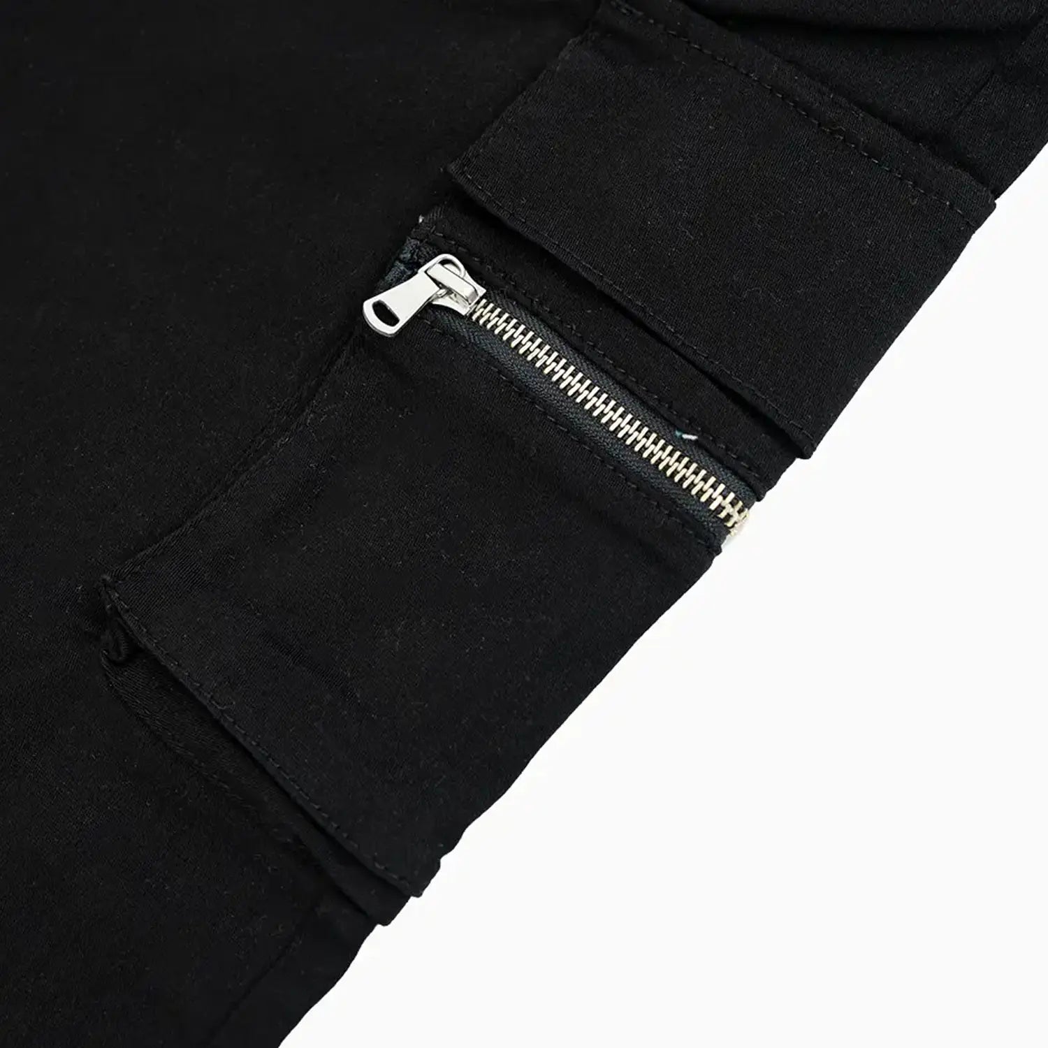 Women's Zipper Cargo Pocket Jogger Pant