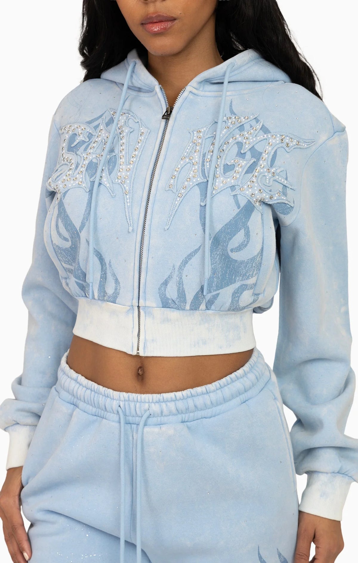 Women's Sparkly Fleece Outfit