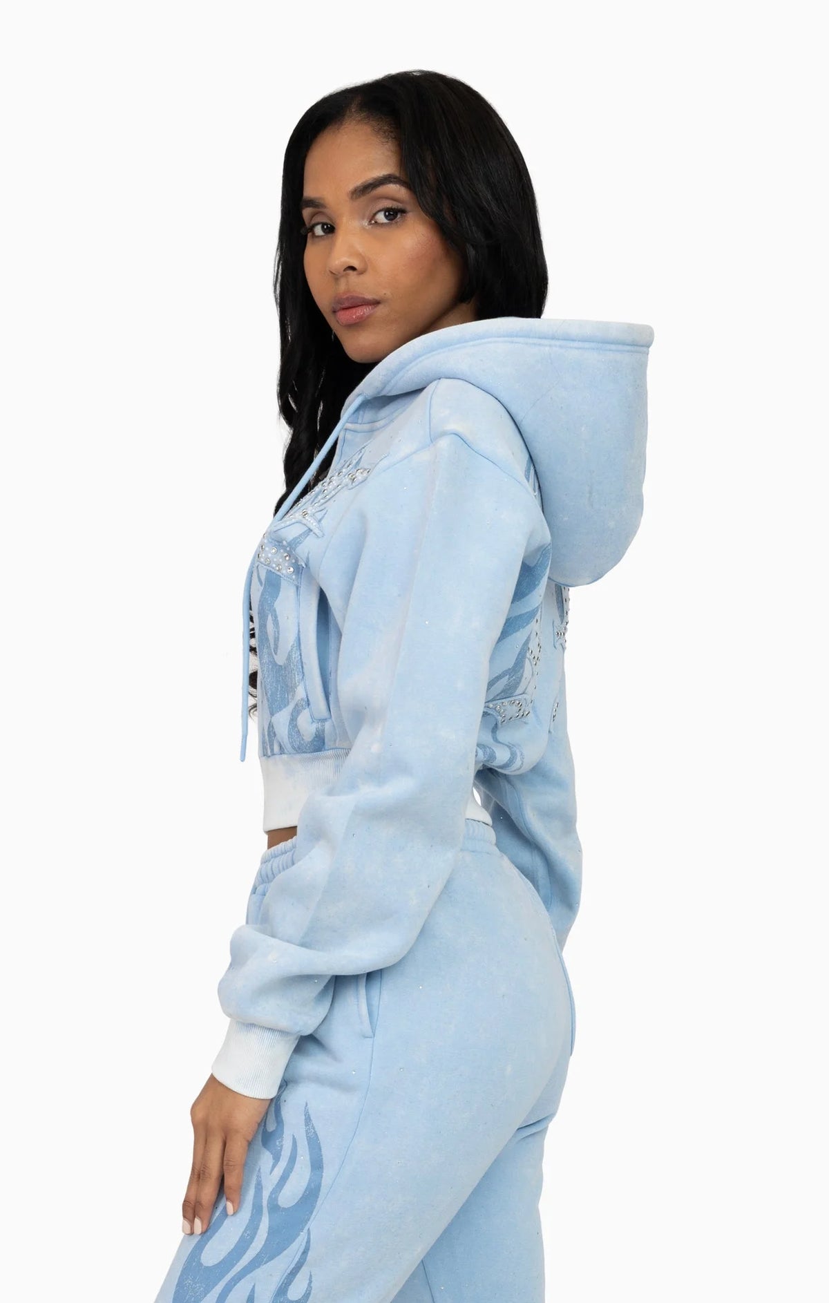 Women's Sparkly Fleece Outfit