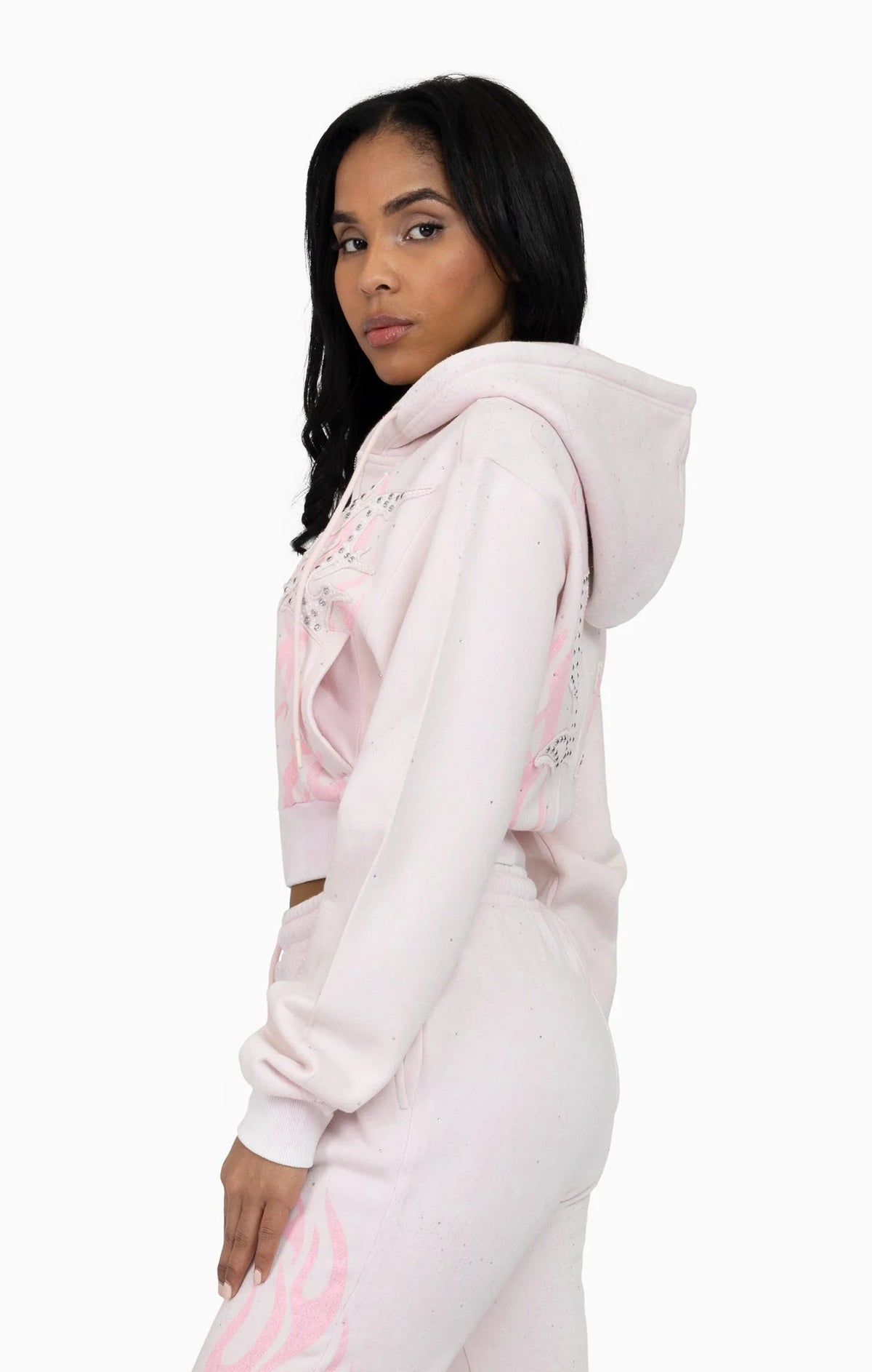 Women's Sparkly Fleece Outfit