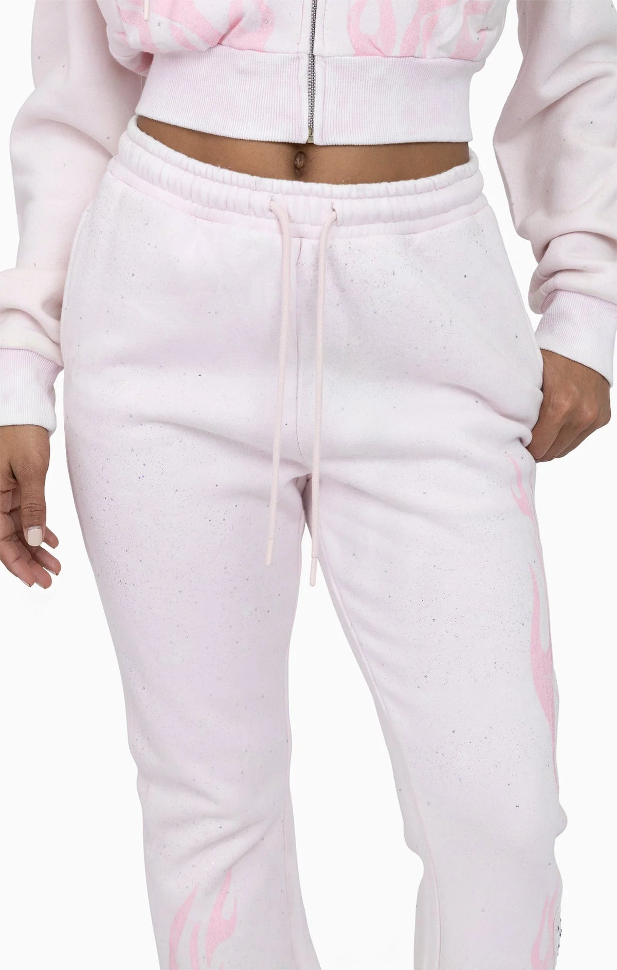 Women's Sparkly Fleece Outfit