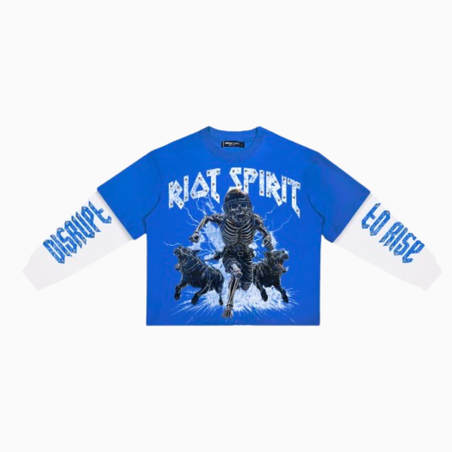 Men's Riot Spirit Boxy Layered Long Sleeve T-Shirt