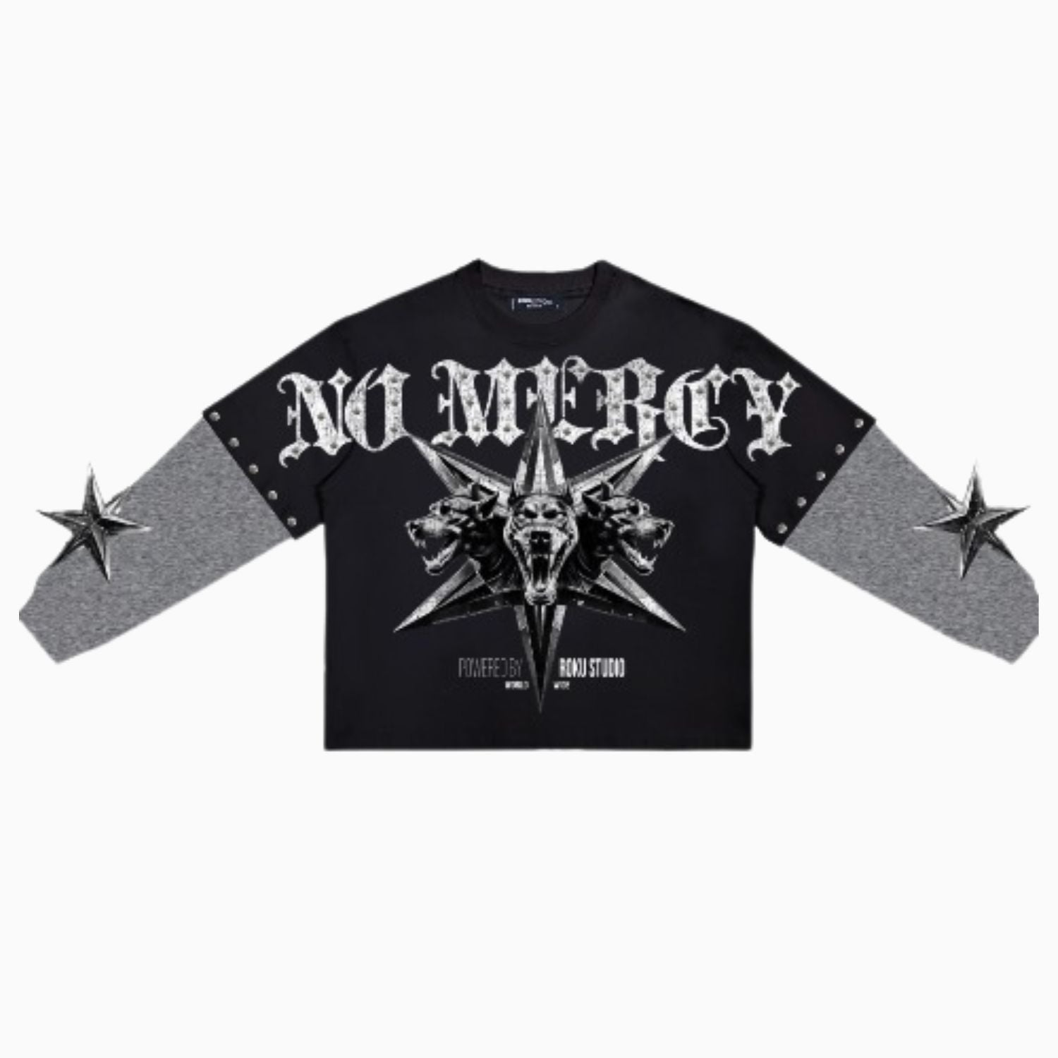 Men's Riot Spirit Boxy Layered Long Sleeve T-Shirt