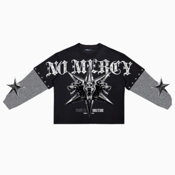 Roku Studio Men's Riot Spirit Boxy Layered Long Sleeve T-Shirt