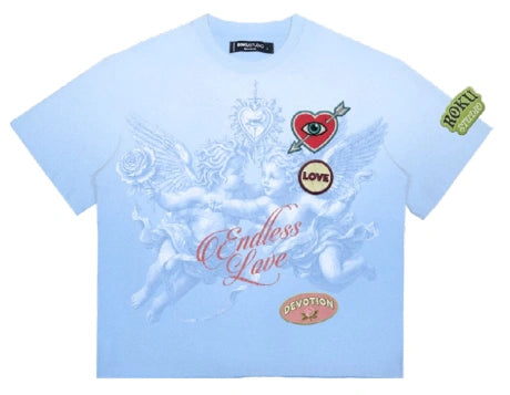Men's Devotion Faded Relaxed Loose Fit T-Shirt