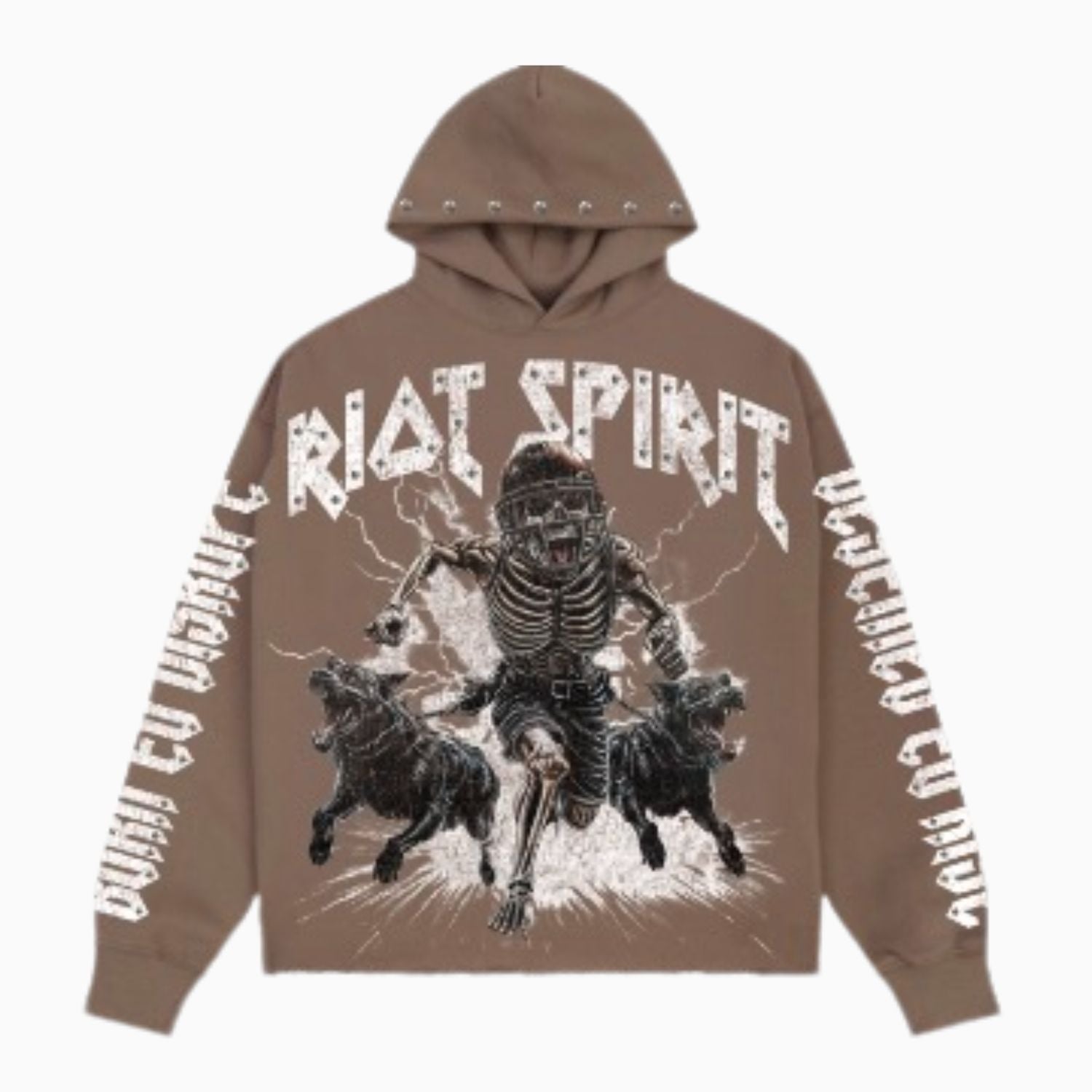 Men's Riot Spirit Cropped Fleece Hoodie